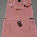 Kopi Baby Portable Diaper Changing Pad - Baby Diaper Changer Travel Bag with Wipes Pocket, Smart Design Portable Changing Mat, Infant Travel Station Kit, Gift for Newborn Girl & Boy - Pink, Classic