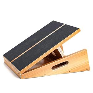 StrongTek Professional Wooden Slant Board, Adjustable Incline Board, and Calf Stretcher, Stretch Board - Extra Side-Handle Design for Portability, Full-Coverage