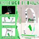 Quelay 12 Pcs Acrylic Pickle Trophies Employee Appreciation Awards Gifts Bulk Funny Pickle Trophy Motivational Team Gifts for Employees Adults Favors Office Decorations