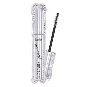 Tarte Lights, Camera, Lashes Platinum Volumizing Mascara Black Tinted Peptide Lash Serum Mascara For Volume & Length, Smudge-Proof, Flake-Free, Vegan & Cruelty Free (0.31 Fl Oz (Pack Of 1))