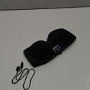 LC-dolida Sleep Headphones, 3D Sleep Mask Bluetooth Wireless Music Eye Mask, Sleeping Headphones for Side Sleepers Sleep Mask with Bluetooth Headphones Ultra-Thin Stereo Speakers Perfect for Sleeping (Black)