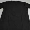Men's Baby Carrier Soothe V Neck Short Sleeve Kangaroo T Shirt (Medium, Black)