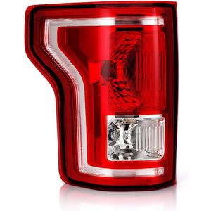 OKLPF Rear Brake Tail Light Compatible With 2015 2016 2017 Ford F150 F-150 Replace FL3Z13405A FO2800239,Replacement Red Taillight Assembly,Included Bulbs,Left Driver Side