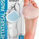 Metatarsal Pads Ball of Foot Cushions - Metatarsal Pads for Women and Men - Soft Gel Foot Pads Metatarsal Foot Forefoot Cushioning Foot Pain Relief - 2 Pairs
