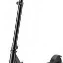 Caroma E35 Kids Electric Scooter for Ages 8-12, 150W Motor Up to 7 Miles Range & 10 MPH Speed, LED Display, Colorful Rainbow Lights, Adjustable Height, Foldable & Lightweight Design
