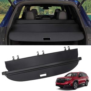 Cargo Cover for Forester 2025 2026 Accessories Retractable Trunk Cover Security Shielding Shade Cargo Luggage Cover Trunk Storage Privacy Protection (Carbon Fiber Texture)