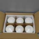 Candle Charisma White Pillar Candles Bulk Pack of 6  (3x4 Inch) Long-Lasting 70-Hour Burn, Dripless & Smokeless  Perfect for Hassle-Free Decor at Weddings, Fall Table Centerpieces & Special Events