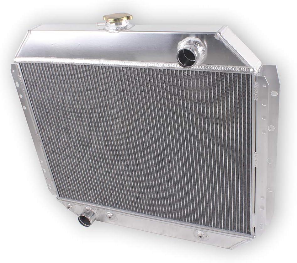 Full Aluminum Radiator for 1966-1979 67 68 69 70 71 72 73 74 75 76 77 78 Ford F100 F150 F250 F350 V8 Radiator