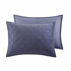 Modavari Sham Standard - Blue, Standard 