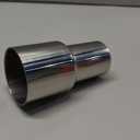 AdlerSpeed Universal 2.75" ID to 2.25" OD Exhaust Pipe Adapter Connector Reducer Stainless Steel