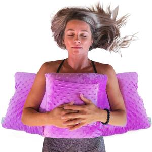 Zomaple Mastectomy Pillow - Post Surgery Pillow, Mastectomy Recovery Must Haves, Breast for After Heart Surgery, Reduction & Augmentation Patients Sleeping, Recovery Seatbelt Protection-Surgery Gift (Lavender Pillow Only)