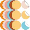 60Pcs 6in Classroom Floor Stickers Groovy Large Removable Number Spot Markers Vinyl Floor Carpet Decals Line up Sitting Dots for Back to School Decor Teacher Student Elementary Kindergarten Preschool (Colorful)