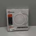 Matane LED Flush Mount Ceiling Light Fixture with Night Light, 1800LM 3000K/4000K/5000K Selectable, Dimmable Low Profile Ceiling Light for Kitchen Bedroom Hallway, 8.7inch Round White (1Pack)