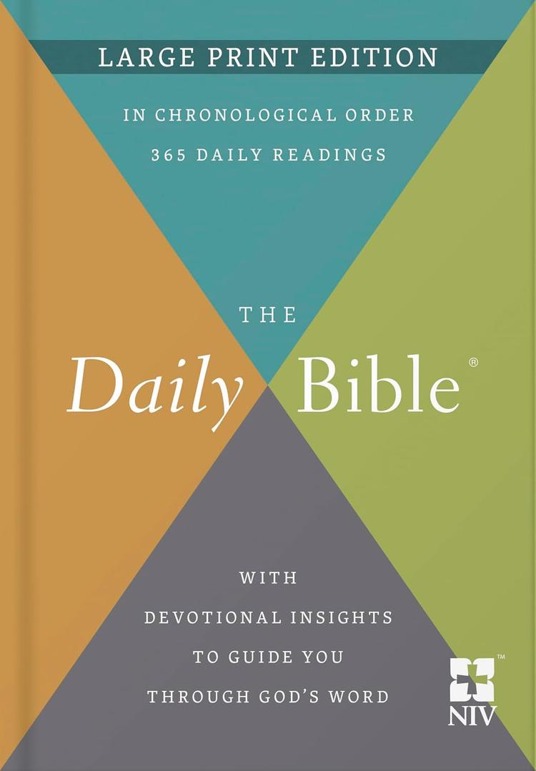 The Daily Bible (NIV, Large Print)