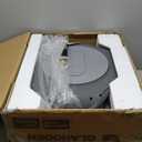 GLAHODEN Retractable Garden Hose Reel 5/8 in x 100 ft Metal Bracket, 2025 Upgraded Dual Ratchet Lock UV & Freeze Protection Brass Seal Slow Retraction Anti-Tangle Hose 180Swivel