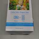 Compatible for Canon Selphy CP1500 CP1300 Ink and Paper for Canon Photo Paper 4x6 Inch Color Ink and Paper Set(3 Ink + 108 Sheets Glossy KP-108in Photo Paper)for Selphy CP1200 CP1000 CP910 CP900 CP810