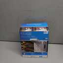 Enbrighten Vibe Add-an-Outlet Light Adapter, Smart Outdoor Outlet with Two GFCI Outlets for Porch Lights, Security Cameras, Direct Wire, Compatible with Alexa, Google Assistant, White, 80750