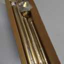 YNL Shower Curtain Rod 34-82 Inches (2.8-6.8ft) Adjustable Spring Shower Rod No Drilling, Non-Slip, Never Rust, Stainless Steel, Suitable for Bathroom Window Living room, Gold