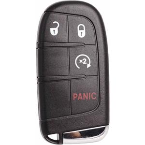 Remote Key Fob Replacement Fits for Jeep Renegade 2015 2016 2017 2018 2019 2020 2021 Smart Proximity Keyless Entry Remote Control 735636994 M3N40821302 6BY88DX9AA 68264811AA 68266733AA