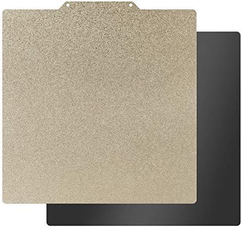 HICTOP 250 * 250mm Textured PEI Bed PEI Sheet Platform with 3d Flex Bed Magnetic build plate PEI for 3D printers