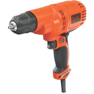 BLACK+DECKER Corded Drill, 5.5-Amp, 3/8-Inch (DR260C) 