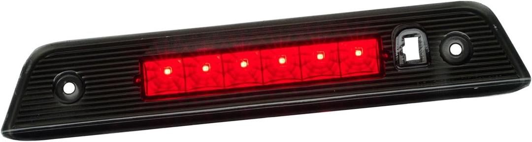 Third 3rd Brake Light LED for 2008-2012 Jeep Liberty, High Mount Rear Brake Lights Assembly for 08-12 Liberty, Waterproof Center Cab Lamp Stop Light (Black)