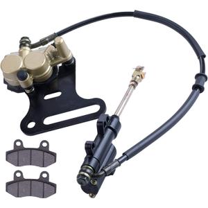 12mm rear disc hydraulic brake master cylinder caliper Compatible with 70cc 90cc 110cc 125cc 140cc 150cc SSR Baja apollo Taotao Coolster Roketa SDG 107 Pitster Pro Atomik Sikk Chinese Pit Dirt Bike