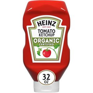 Heinz Organic Tomato Ketchup, 32 oz Bottle (2 Pound (Pack of 1)), BBD 03/01/26