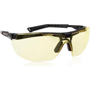 NoCry Yellow Safety Glasses for Men ANSI Z87 Rated Shooting Eyewear with Scratch and Fog Resistant Lenses Blue Light Blocking, 100% UV Protection Fully Adjustable for a Comfortable Fit