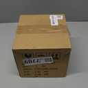 Natural Travertine Textures Tissue Box Cover Square for Home Decor,Resin Heavy Tissue Box Holder for Bathroom Countertop,Tabletop,Bedside Table,Office (Handmade of Resin) (Yellow Stone)