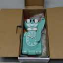 Ocean Waves Kitty-Cat Wall Clock