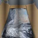 Clear Acrylic Dog Playpen Indoor, Puppy Cat Small Pet Play Pen, Pet Cat Playpen for Rabbits, Dog Fence Crate Kennel Whelping Cage (24", Black, 10 Panel)