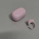 Tiktok Scrolling Ring, Bluetooth Camera Remote Control, Scrolling Ring Remote for iPhone TikTok FB YouTube IG Android Phone, Fingertip Wireless Scroller Page Turner (Baby Pink)