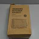 Wire Fruit Basket for Kitchen Storage: Hanging and Counter Basket for Vegetable Produce - Potato and Onion Storage for Pantry 3 Pack