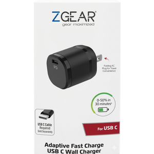 ZGR 20W TYPE C USB WALL CHARGER