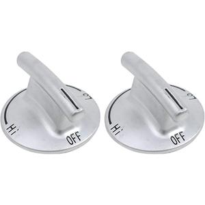 2 Pcs 74007733 Burner Knob Compatible WP 7733P410-60 AP6011505 74007733 PS2375871 AP5668987