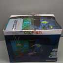 GloFish 3.5 Gallon Aquarium Kit with LED Lighting and Tetra Whisper Filter