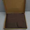 Amazon Basics Lightweight Super Soft Easy Care Microfiber 3-Piece Twin XL Sheet Set with 14-Inch Deep Pockets, Solid, Chocolate