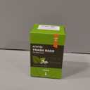 200 Counts AYOTEE Mini Trash Bags,1.2 Gallon Small Compostable Trash Bags,Strong Unscented Compost Bags, Fit 4.5-5 Liter Trash Can,1-1.5 Gallon