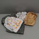 Nora's Nursery Cloth Diaper Cover, Reusable Cover with Snap Closure, Shell for Prefold, Flat, or Fitted Inserts, Includes Wet Bag - Morning Dew