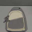 Xsecnua Crossbody Sling Bag Small Sling Backpack, Cross Body Bag Chest Bag for Women Men Travel Hiking Daypack