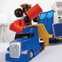 Monster Jam, Transforming Hauler Playset and Storage with Exclusive El Toro Loco Monster Truck, 1:64 Scale, Kids Toys for Boys and Girls Ages 4 and Up