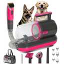 High-Suction Dog Grooming Vacuum for Small & Medium Dogs, Compact Hair Collection System for Regular Trimming & Maintenance, Strong Suction, Low-Mess Indoor Grooming