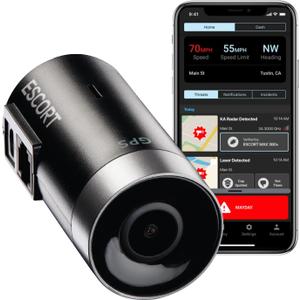 Escort M2 Smart Dash Cam  1080P Full HD Video Dash Cam, Incident Reports, Parking Mode, Drive Smarter App, Wi-Fi & GPS, 16GB Micro SD Card, Compatible with MAX 360c, MAX 360