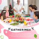 300 Pcs Plastic Silverware Heavy Duty Cutlery Set Plastic Utensils Set Includes 100 Disposable Spoons 100 Forks Knives for Parties Catering Family Gathering(Pink)