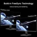 SANSUI 27-Inch IPS Monitor, 120Hz, Full HD 1920x1080, HDMI and DisplayPort, VESA Mountable