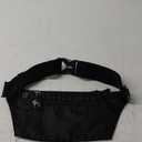 Waist bag running waist bag casual crossbody chest bag mobile phone running belt adjustable waist bag (Black 1pc)