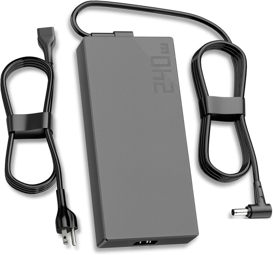 240W 20V 12A AC Adapter Replacement for ASUS Laptop Charger, Zephyrus G16 G14 M16 Duo 15 TUF Gaming F17 F15 A15 Vivobook Pro 16X ROG Strix Scar 15 17 G15 G17 ProArt StudioBook ADP-240EB B Power Supply