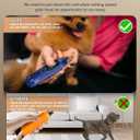 7-Speed Dog Nail Grinder with LED Light Ultra Quiet Electric Pet Nail Trimmer for Large Dogs & Cats Professional Grooming Tool with Dust Collector, One-Hand Speed Control & Instant Stop Safety