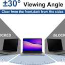 14 Inch Laptop Privacy Screen Filter (16:9), Anti Glare Blue Light Blocking Screen Protector for Windows Notebook, Removable Matte and Glossy Finish Shield for Office Business Travel
